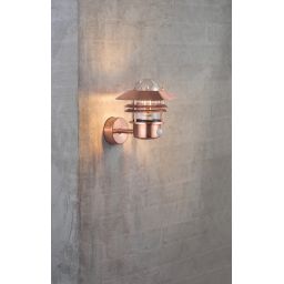 Nordlux Blok kinkiet zewnętrzny 1x60 W miedź 25031030