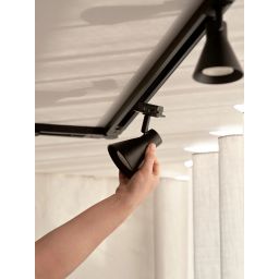 Nordlux Eik zestaw szynoprzewód z reflektorami 3x35 W czarny 2510399903