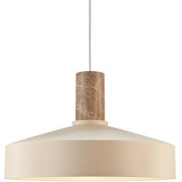 Nordlux Elvas marble lampa wisząca 1x60 W beżowa 2512013009