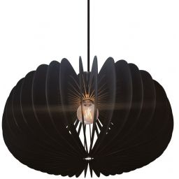 Nordlux Hazo lampa wisząca 1x60 W czarna 2512073003