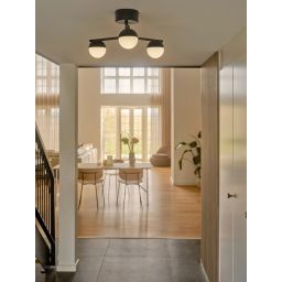 Nordlux Contina lampa wisząca 3x5 W czarna 2512096003