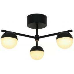 Nordlux Contina lampa wisząca 3x5 W czarna 2512096003