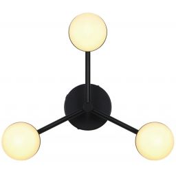 Nordlux Contina lampa wisząca 3x5 W czarna 2512096003