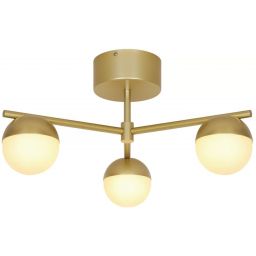 Nordlux Contina lampa wisząca 3x5 W mosiądz szczotkowany 2512096035