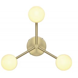 Nordlux Contina lampa wisząca 3x5 W mosiądz szczotkowany 2512096035