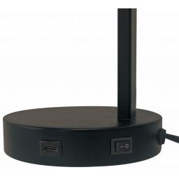 Nordlux Wilmer lampa biurkowa 1x40 W czarna 2512305003