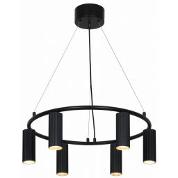 Nordlux Vico lampa wisząca 6x5 W czarna 2512323003