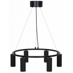 Nordlux Vico lampa wisząca 6x5 W czarna 2512323003