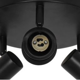 Nordlux Boston lampa podsufitowa 3x5 W czarna 2512370103