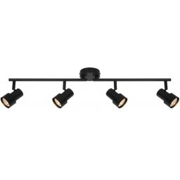 Nordlux Boston lampa podsufitowa 4x5 W czarna 2512380103