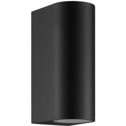 Nordlux Dion Double kinkiet zewnętrzny 2x25 W czarny 2518021003