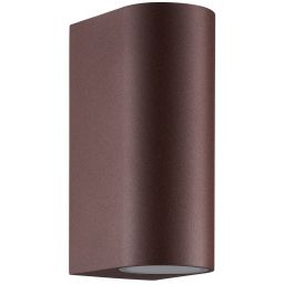 Nordlux Dion Double kinkiet zewnętrzny 2x25 W zardzewiały 2518021009
