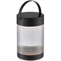 Nordlux Coupar Solar lampa stołowa 1x3,2 W czarna 2518215003