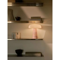 Nordlux Glossy Mini lampa stołowa 1x15 W różowa 2520015057
