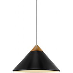 Nordlux Kinto lampa wisząca 1x60 W czarna 2520083003