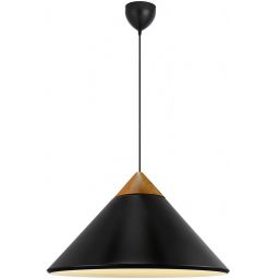 Nordlux Kinto lampa wisząca 1x60 W czarna 2520083003