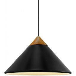 Nordlux Kinto lampa wisząca 1x60 W czarna 2520083003