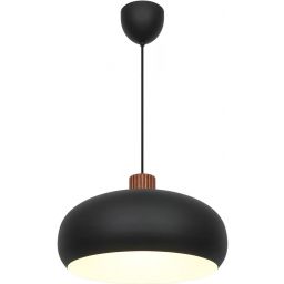 Nordlux Aurelio lampa wisząca 1x25 W czarna 2520103003