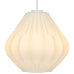 Nordlux Maluca lampa wisząca 1x15 W opal 2612343001