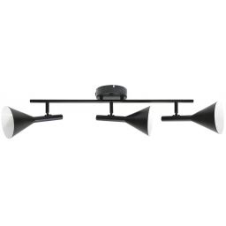 Nordlux Kelvis lampa podsufitowa 3x12 W czarna 2612706003