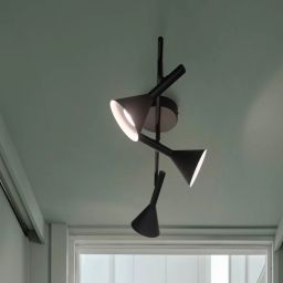 Nordlux Kelvis lampa podsufitowa 3x12 W czarna 2612706003