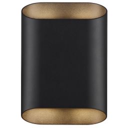 Nordlux Nico kinkiet zewnętrzny 4x15 W czarny 2618191003