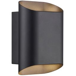 Nordlux Nico kinkiet zewnętrzny 4x15 W czarny 2618191003