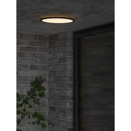 Nordlux Oja lampa podsufitowa 1x14 W czarna 2618256103