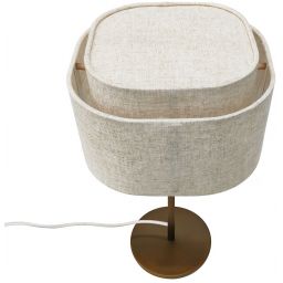 Nordlux Takai lampa stołowa 1x15 W beżowa 2620015018