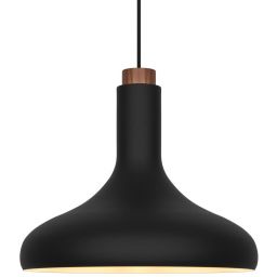 Nordlux Fuji lampa wisząca 1x15 W czarna 2620153003