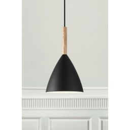 Nordlux DFTP Pure lampa wisząca 1x40W czarna 43293003