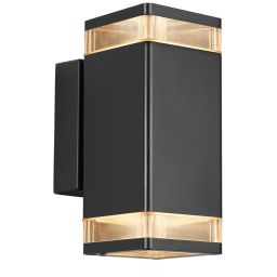 Nordlux Elm kinkiet zewnętrzny 2x20 W czarny 45331003