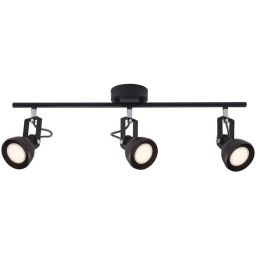 Nordlux Aslak lampa podsufitowa 3x35W czarna 45740103