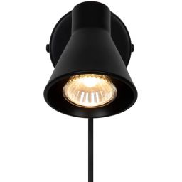 Nordlux Eik kinkiet 1x35W czarny 45761003