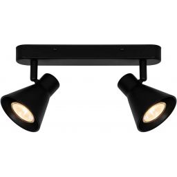 Nordlux Eik lampa podsufitowa 2x35W czarna 45770103