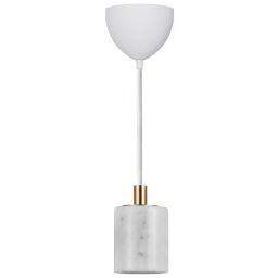 Nordlux Siv lampa wisząca 1x60 W biała 45883001