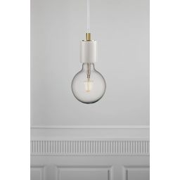 Nordlux Siv lampa wisząca 1x60 W biała 45883001