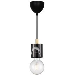 Nordlux Siv lampa wisząca 1x60 W czarna 45883003