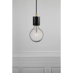 Nordlux Siv lampa wisząca 1x60 W czarna 45883003