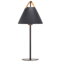 Nordlux Strap lampa stołowa 1x40 W czarna 46205003