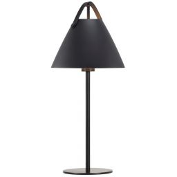 Nordlux Strap lampa stołowa 1x40 W czarna 46205003