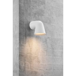 Nordlux Front kinkiet zewnętrzny 1x28 W biały 46801001