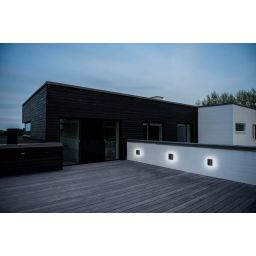 Nordlux Artego Round kinkiet zewnętrzny 1x8 W czarny 46951003