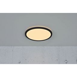Nordlux Oja plafon 1x18W LED czarny/biały 47276003