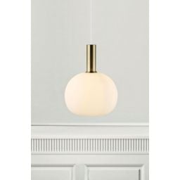 Nordlux Alton lampa wisząca 1x60 W biała-złota 47313001