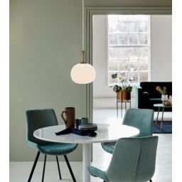 Nordlux Alton lampa wisząca 1x60 W biała-złota 47313001