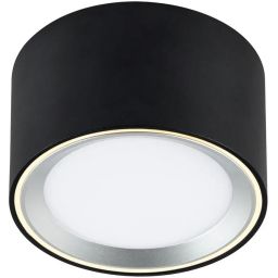 Nordlux Fallon lampa podsufitowa 1x5,5 W czarna 47540103
