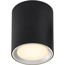 Nordlux Fallon lampa podsufitowa 1x5,5 W czarna 47550103