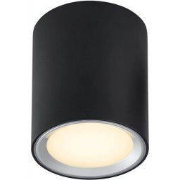 Nordlux Fallon lampa podsufitowa 1x5,5 W czarna 47550103