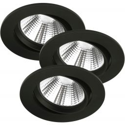 Nordlux Fremont lampa do zabudowy 3x4,5W LED czarna 47580103